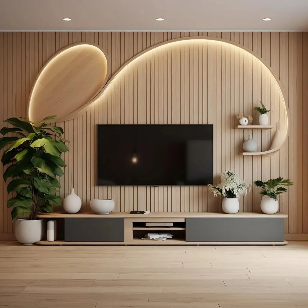 After TV Unit Interior